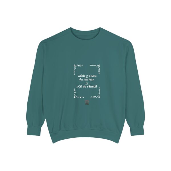 Unisex Garment-Dyed Sweatshirt - Image 17