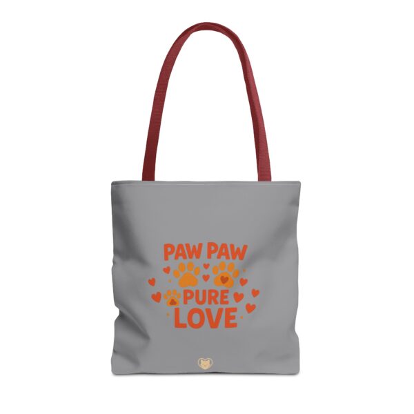 Paw Print Love Tote Bag, Cute Pet Lover Gift, Animal Theme Bag, Paw Paw Pure Love Accessories, Dog Mom Tote, Everyday Carryall - Image 17