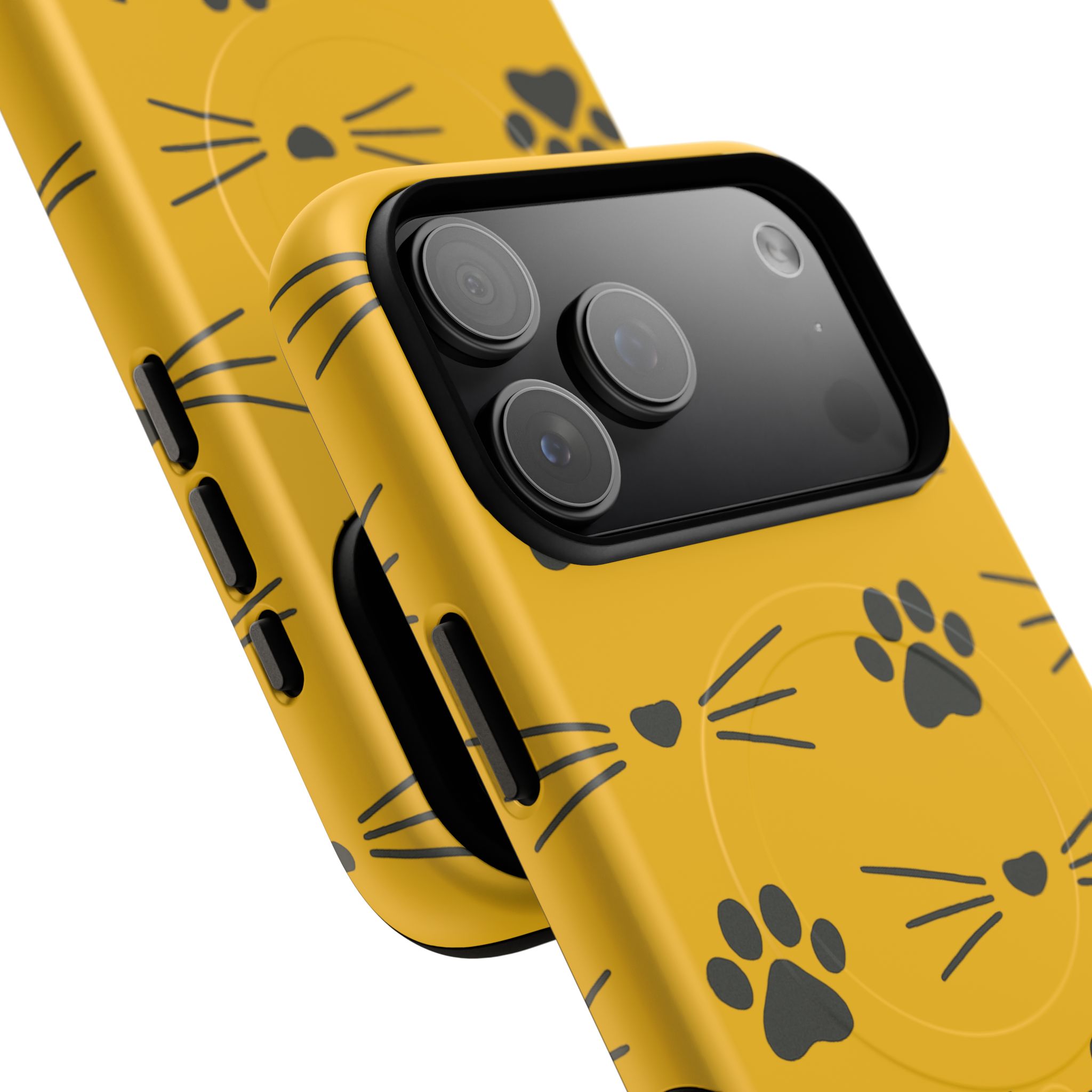 Sleek Cat Paw Magnetic Phone Case, Durable Pet Lover Accessory, Trendy Gift for Cat Owners, Protect Your Phone with Style - Image 88