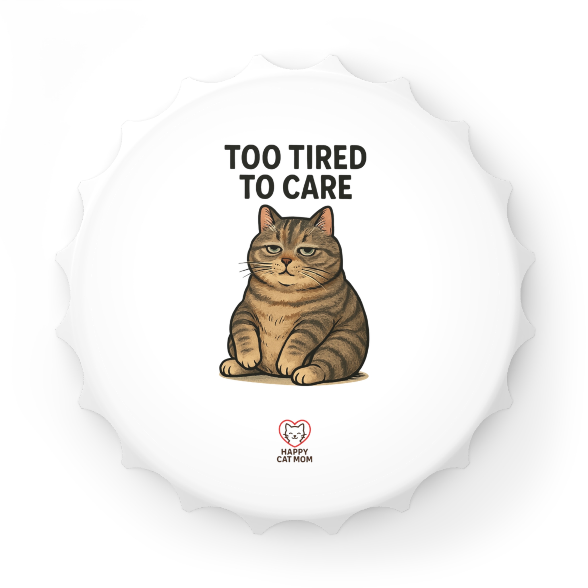 Cat-Themed Bottle Opener, Fun Kitchen Gadget, Pet Lover Gift, Unique Barware for Parties, Funny Cat Decor, My Cat's Cooler Than Your Ex