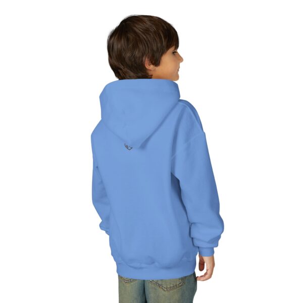 Free Happiness Cat Youth Hoodie | Cute Black Cat Graphic - Image 24