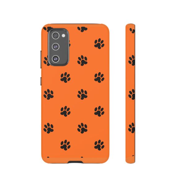 Orange Paw Print Phone Case | Tough Cases | Pet Lover Gift, Animal Print Cases, Unique Phone Cover, Fun Accessories, Birthday Gift - Image 55