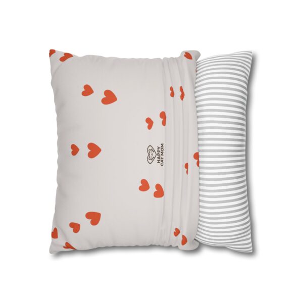 Stylish Faux Suede Love Pillowcase, Cozy Home Decor, Valentine’s Day Gift, Living Room Accent, Decorative Cushion Cover - Image 4