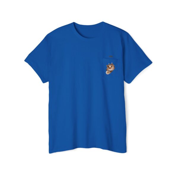 Kawaii Cat Pocket Tee | Pocket T-Shirt with Mini Cats - Image 49