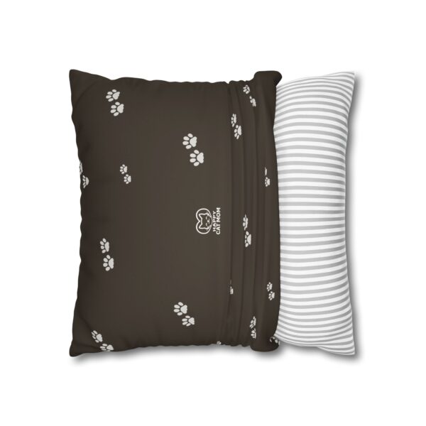 Cozy Cat-Themed Faux Suede Pillowcase, Home Decor, Cat Lovers Gift, Cozy Living Room Accessory, Unique Pet Mom Gift, Cute Home Decoration - Image 4
