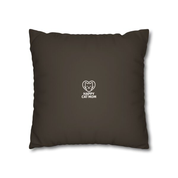 Faux Suede Cat-Themed Pillowcase – Perfect for Pet Lovers, Home Decor, Gifts, Cozy Living Space, Halloween Decor - Image 3