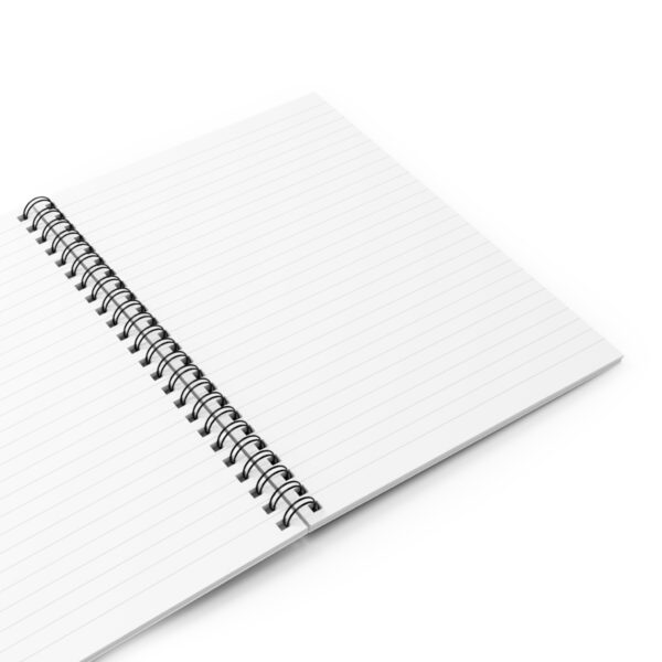 Paw Wars Jedi Cat Spiral Notebook | Ruled Lined Journal - Image 4