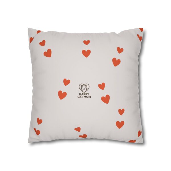 Stylish Faux Suede Love Pillowcase, Cozy Home Decor, Valentine’s Day Gift, Living Room Accent, Decorative Cushion Cover - Image 3