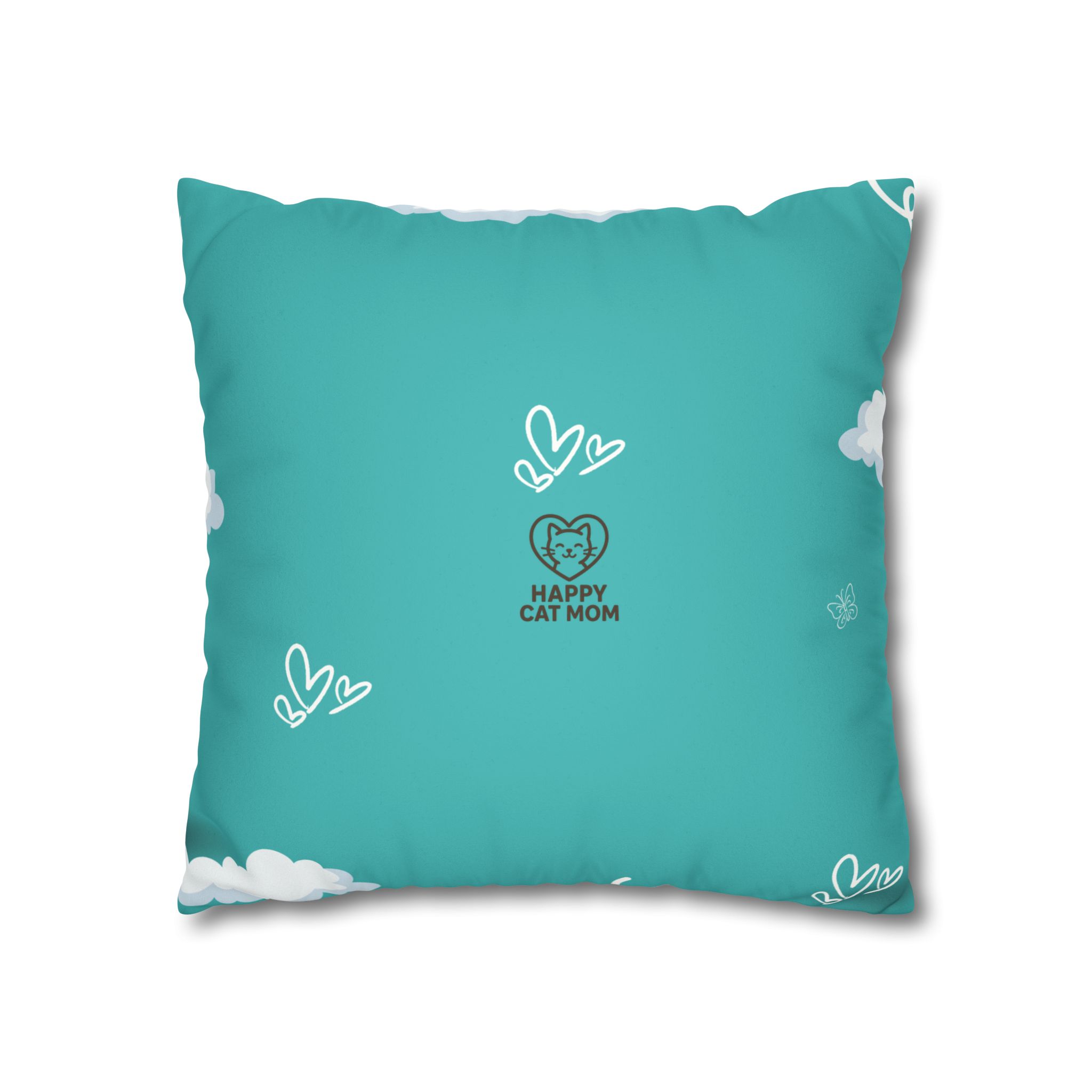 Cat Mom Energy Faux Suede Pillowcase, Cat Lover Gift, Comfortable Home Decor, Pet Parent Bedroom Accent, Unique Housewarming Present - Image 3