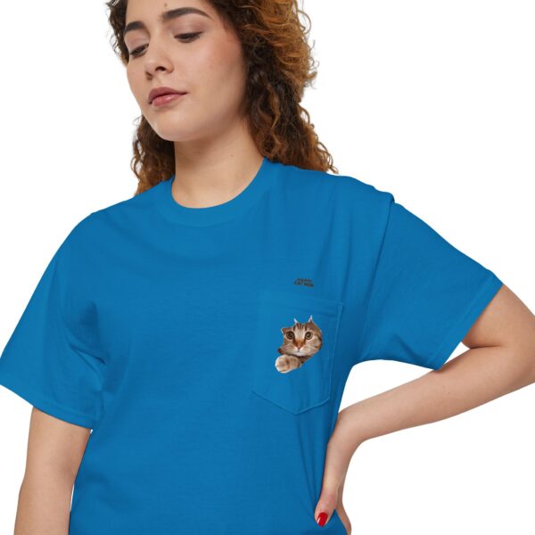 Kawaii Cat Pocket Tee | Pocket T-Shirt with Mini Cats - Image 47