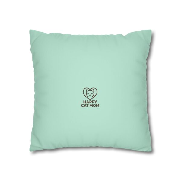 Reserved for the Cat Faux Suede Pillowcase, Cat Lover Decor, Pet-Friendly Home, Cozy Throw Pillows, Unique Cat Gifts, Cute Animal Decor - Image 3