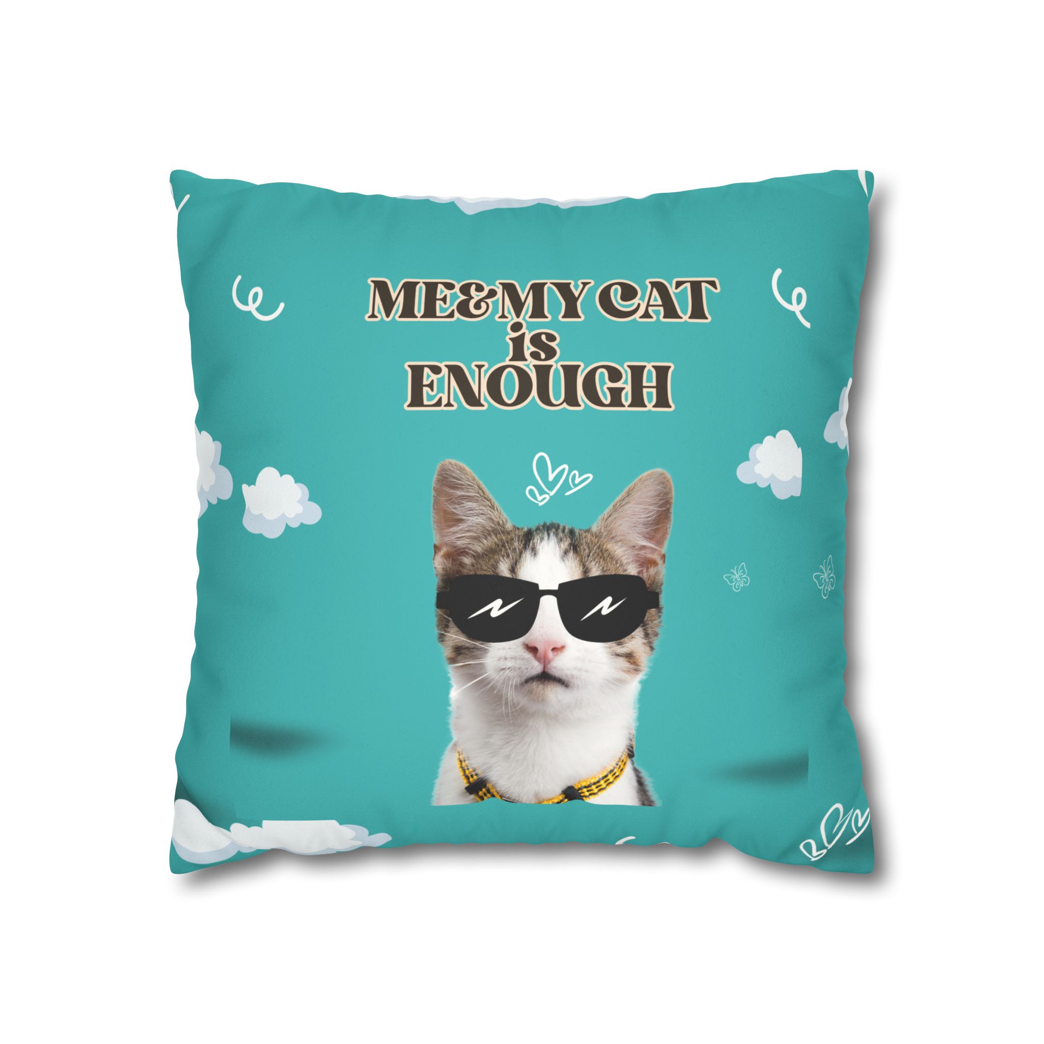 Cat Mom Energy Faux Suede Pillowcase, Cat Lover Gift, Comfortable Home Decor, Pet Parent Bedroom Accent, Unique Housewarming Present