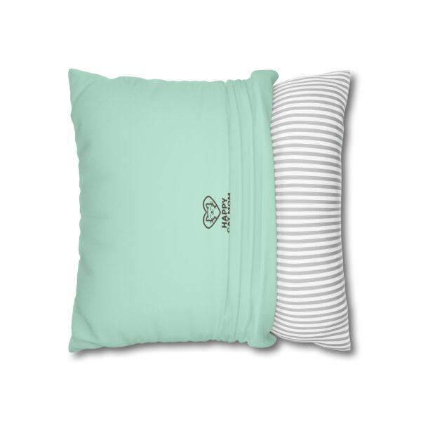 Reserved for the Cat Faux Suede Pillowcase, Cat Lover Decor, Pet-Friendly Home, Cozy Throw Pillows, Unique Cat Gifts, Cute Animal Decor - Image 4