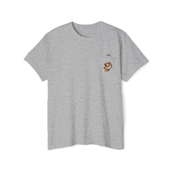 Kawaii Cat Pocket Tee | Pocket T-Shirt with Mini Cats - Image 7