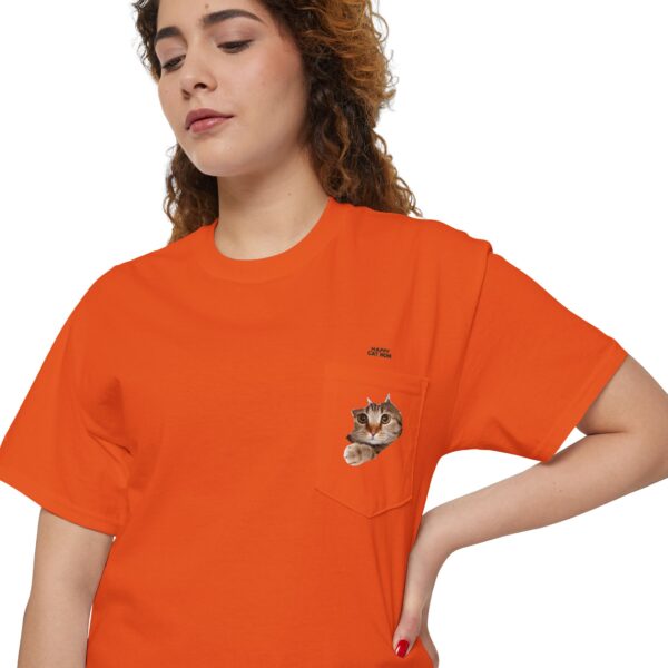 Kawaii Cat Pocket Tee | Pocket T-Shirt with Mini Cats - Image 17