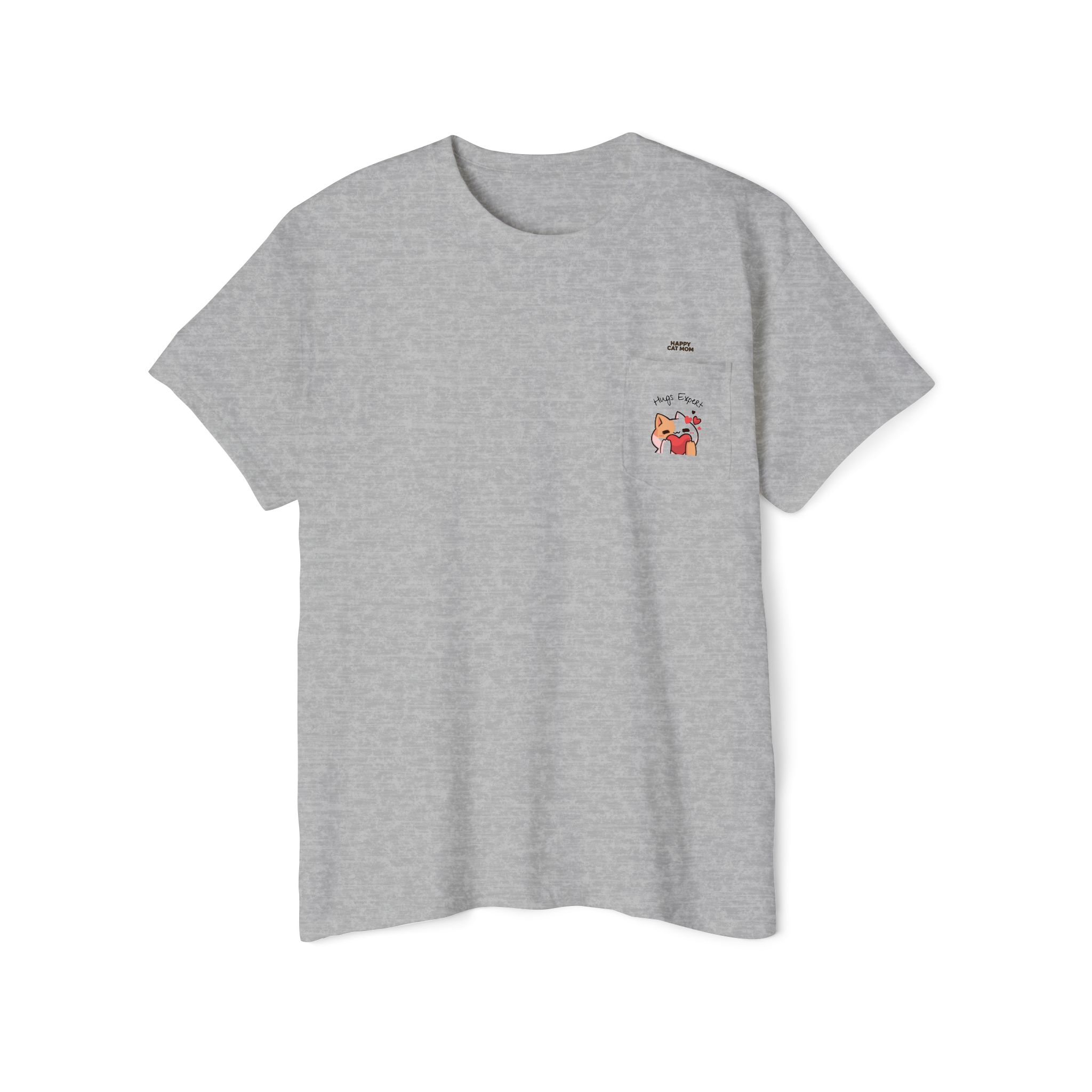 Kawaii Cat Pocket Tee | Pocket T-Shirt with Mini Cats - Image 7