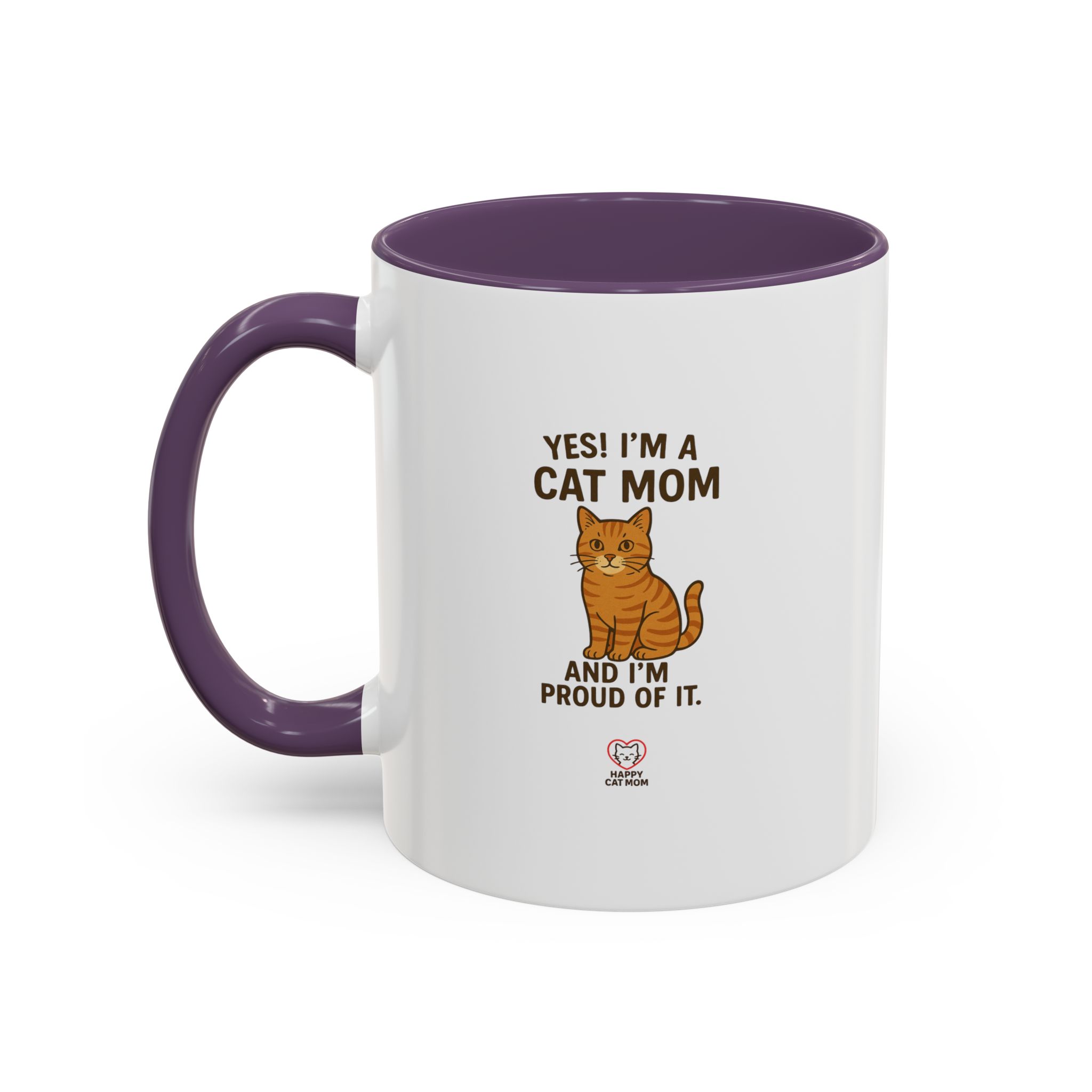Yes I'm a Cat Mom Cat Mom Coffee Mug - Image 17