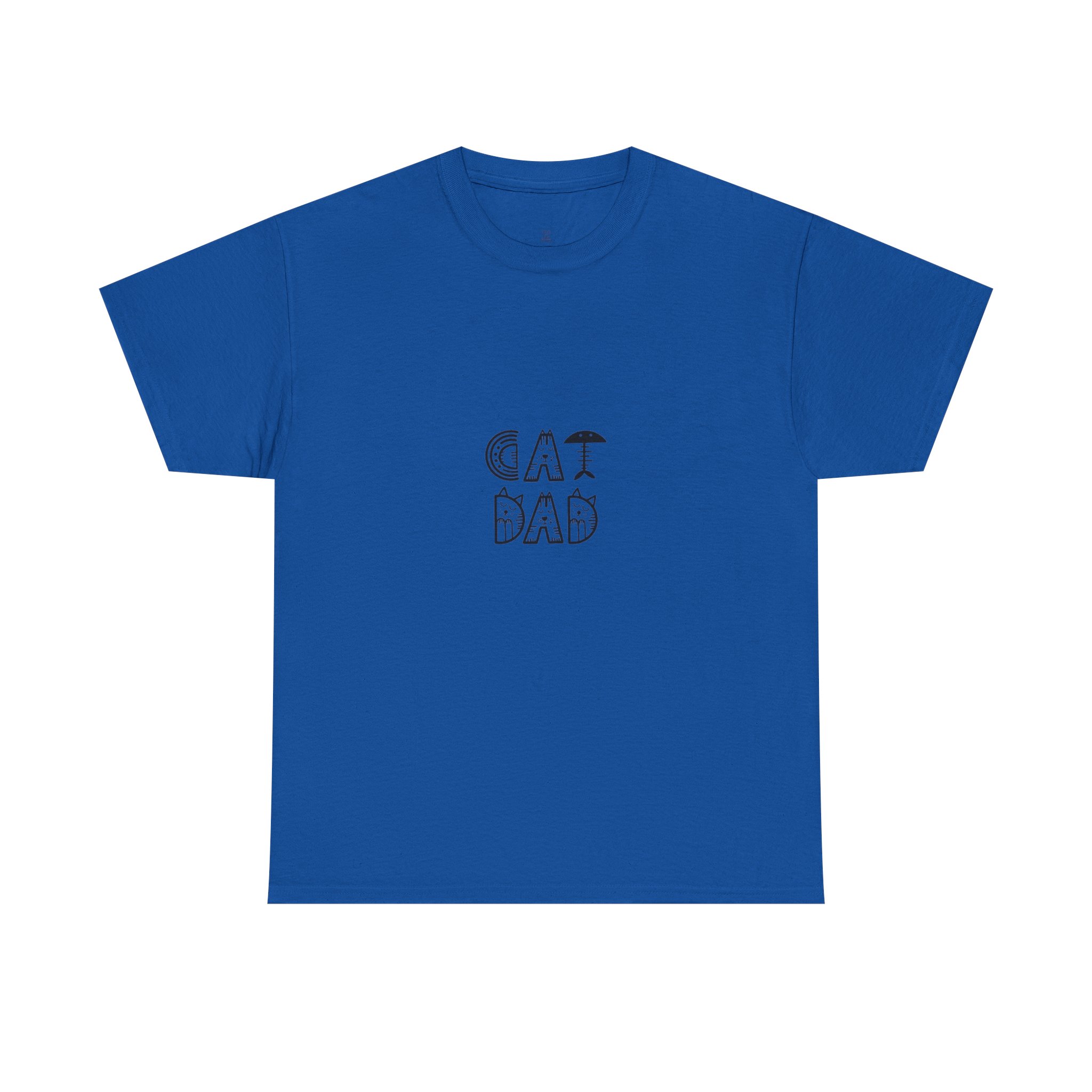 Cat Dad T-Shirt | Hand-Drawn Lettering, Minimal Pet Lover Tee - Image 29