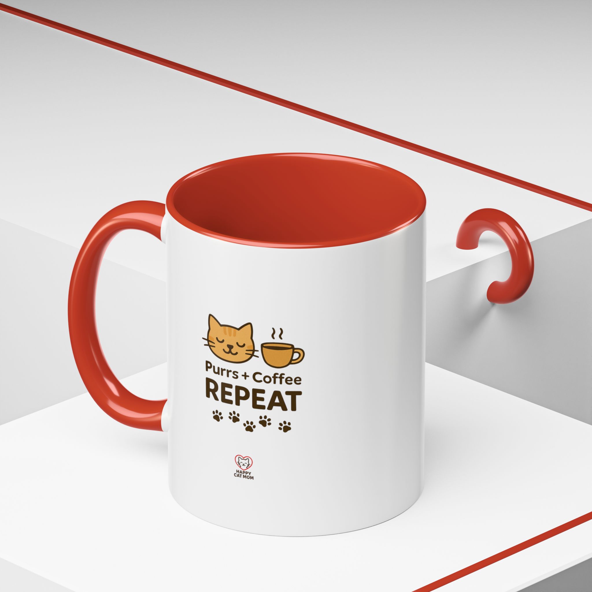 Purrs Coffee Repeat Mug - Image 8