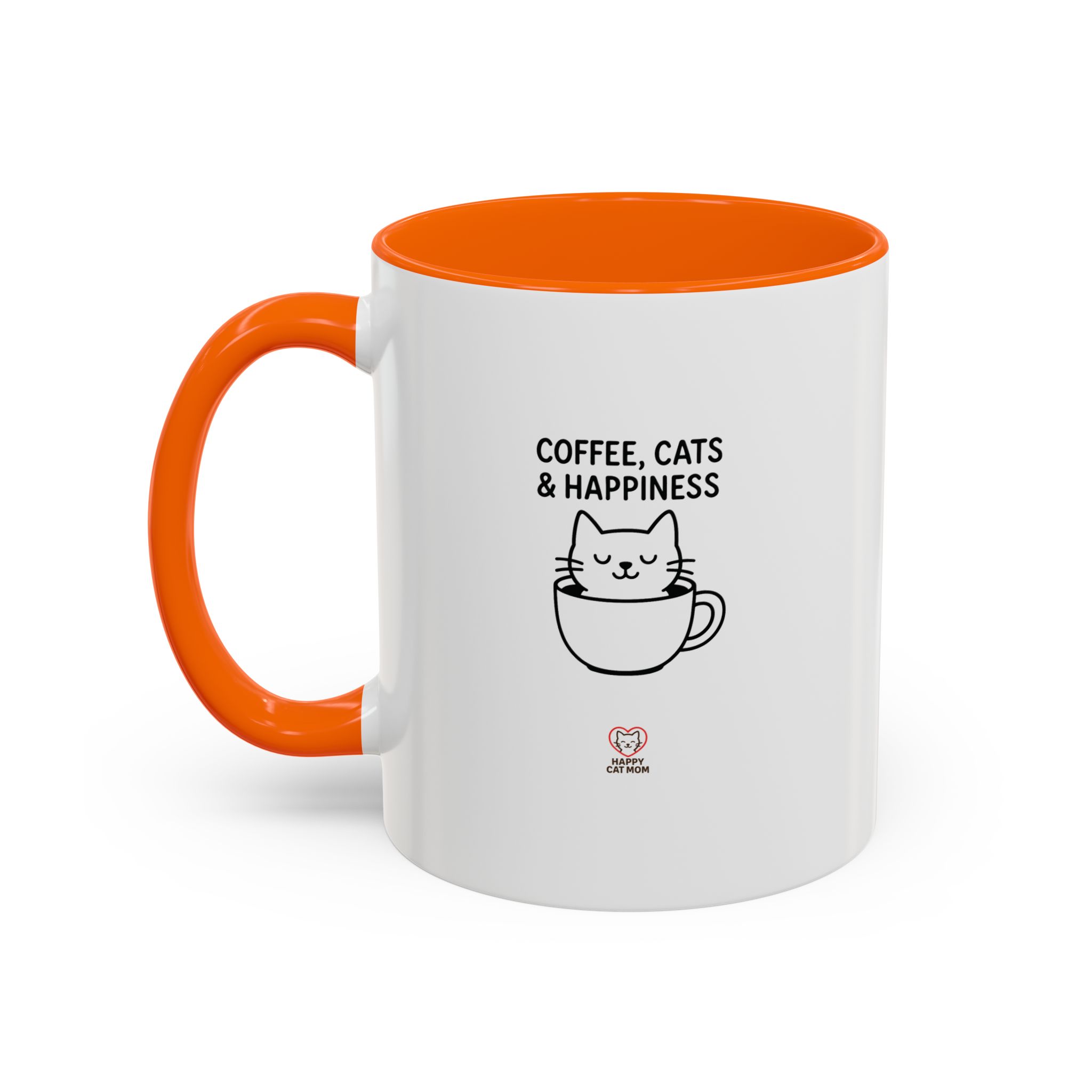 Cats Coffee Happiness Mug - Image 11