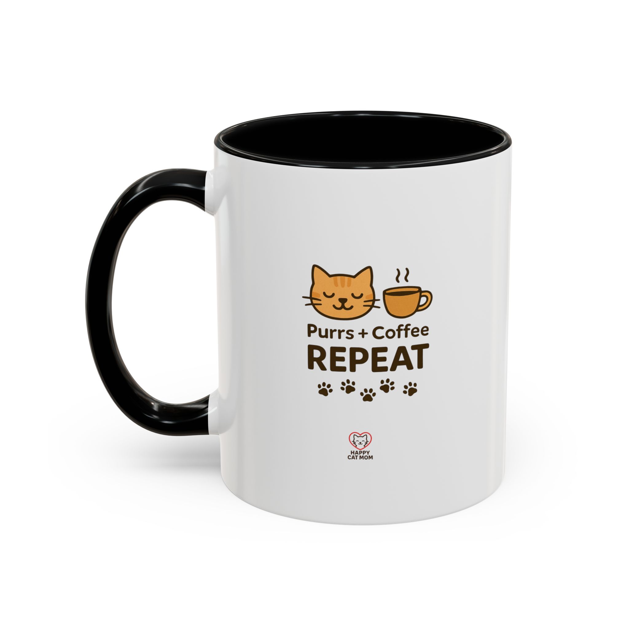 Purrs Coffee Repeat Mug