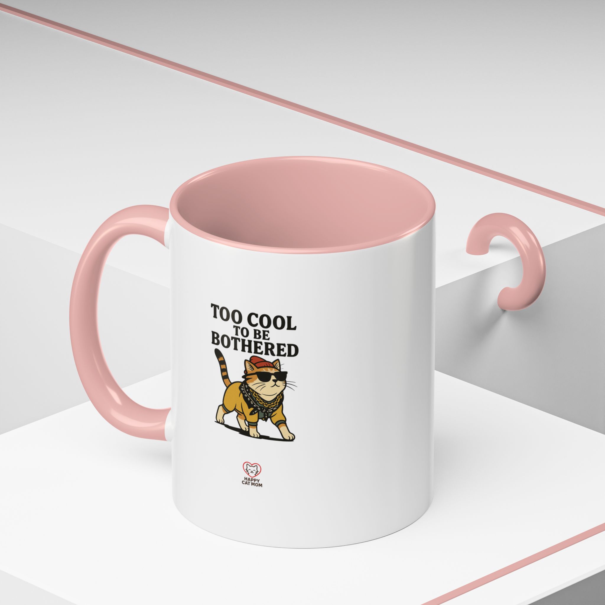 Too Cool To Be Bothered Coffee Mug - Image 6