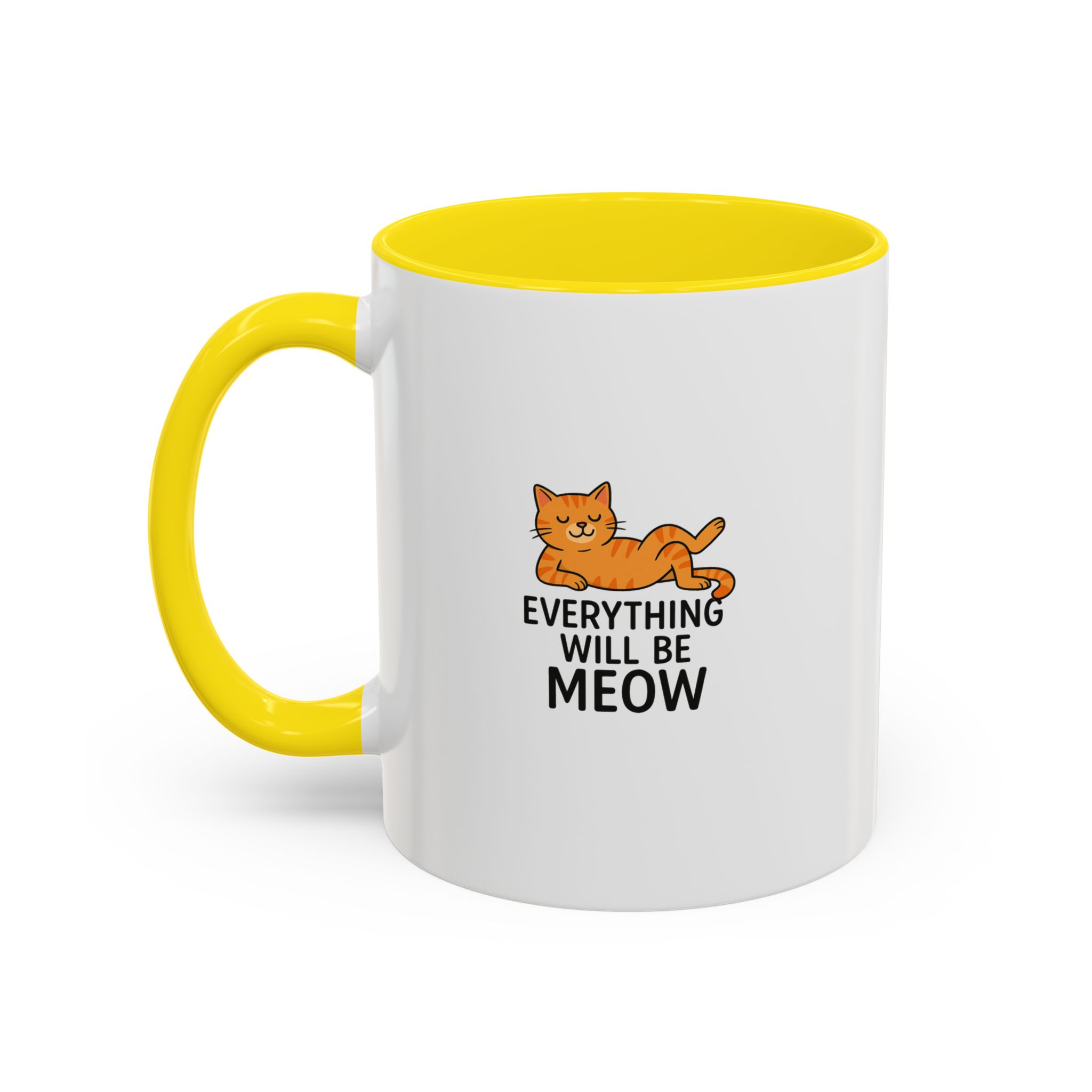 Everything Will Be Meow Coffee Mug - Image 13
