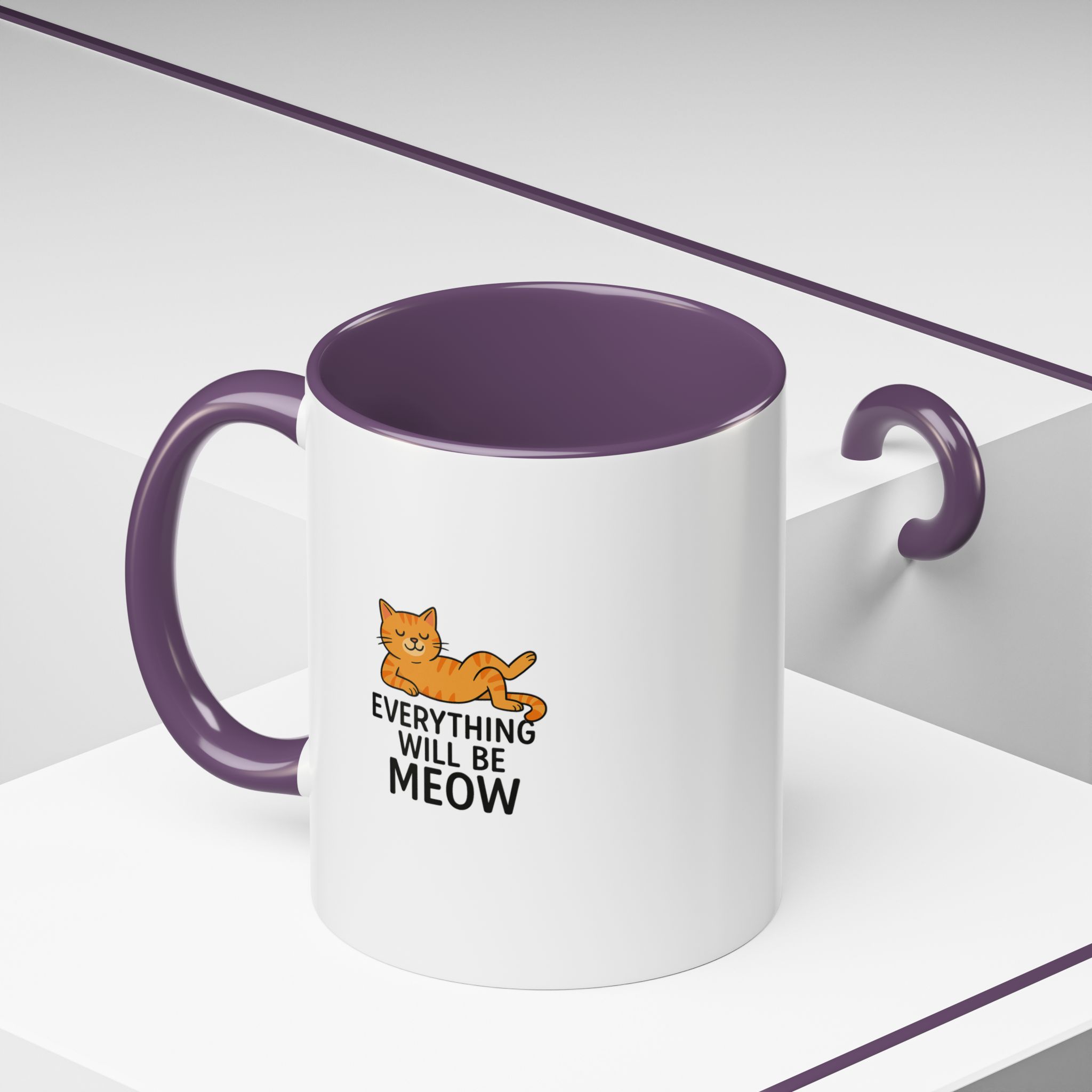Everything Will Be Meow Coffee Mug - Image 18