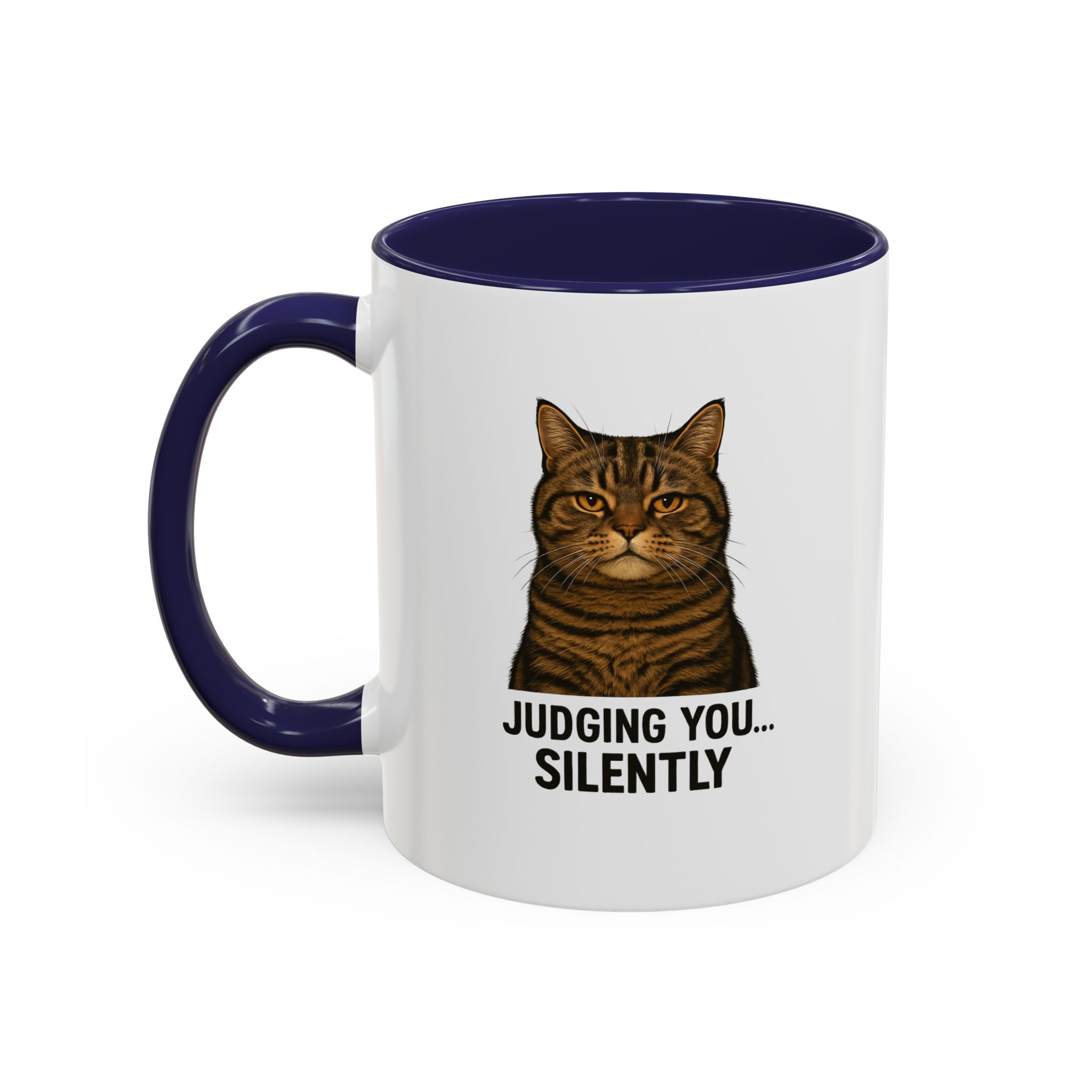 Judging You Silently Coffee Mug - Image 3