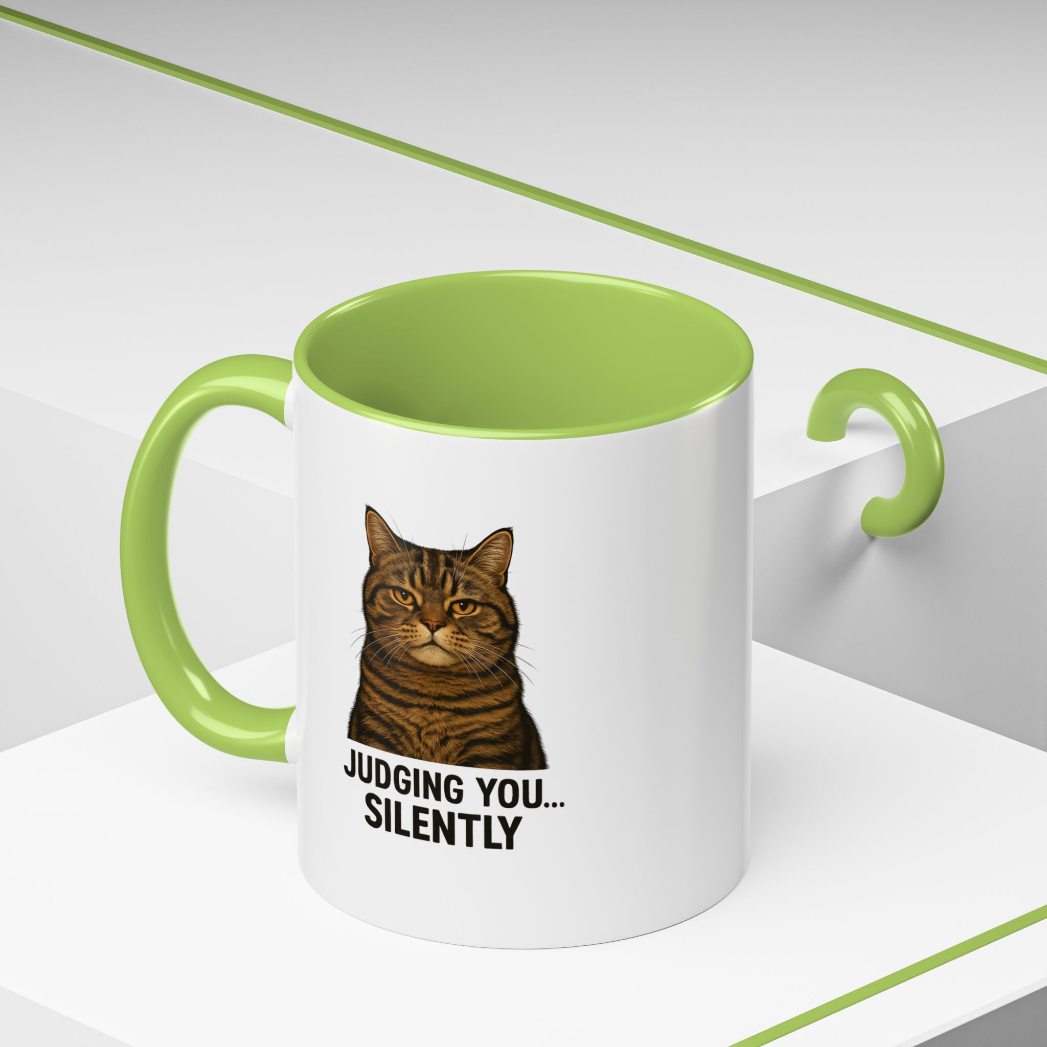 Judging You Silently Coffee Mug - Image 16