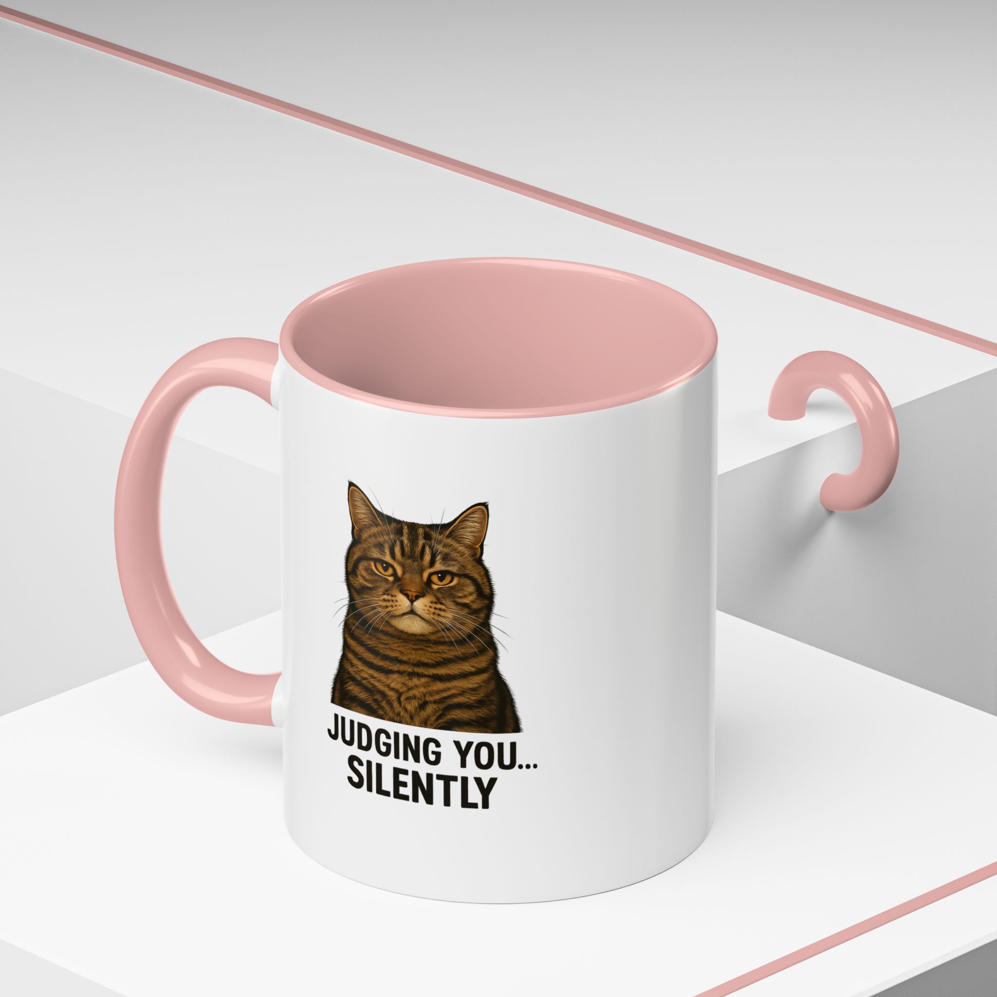 Judging You Silently Coffee Mug - Image 6