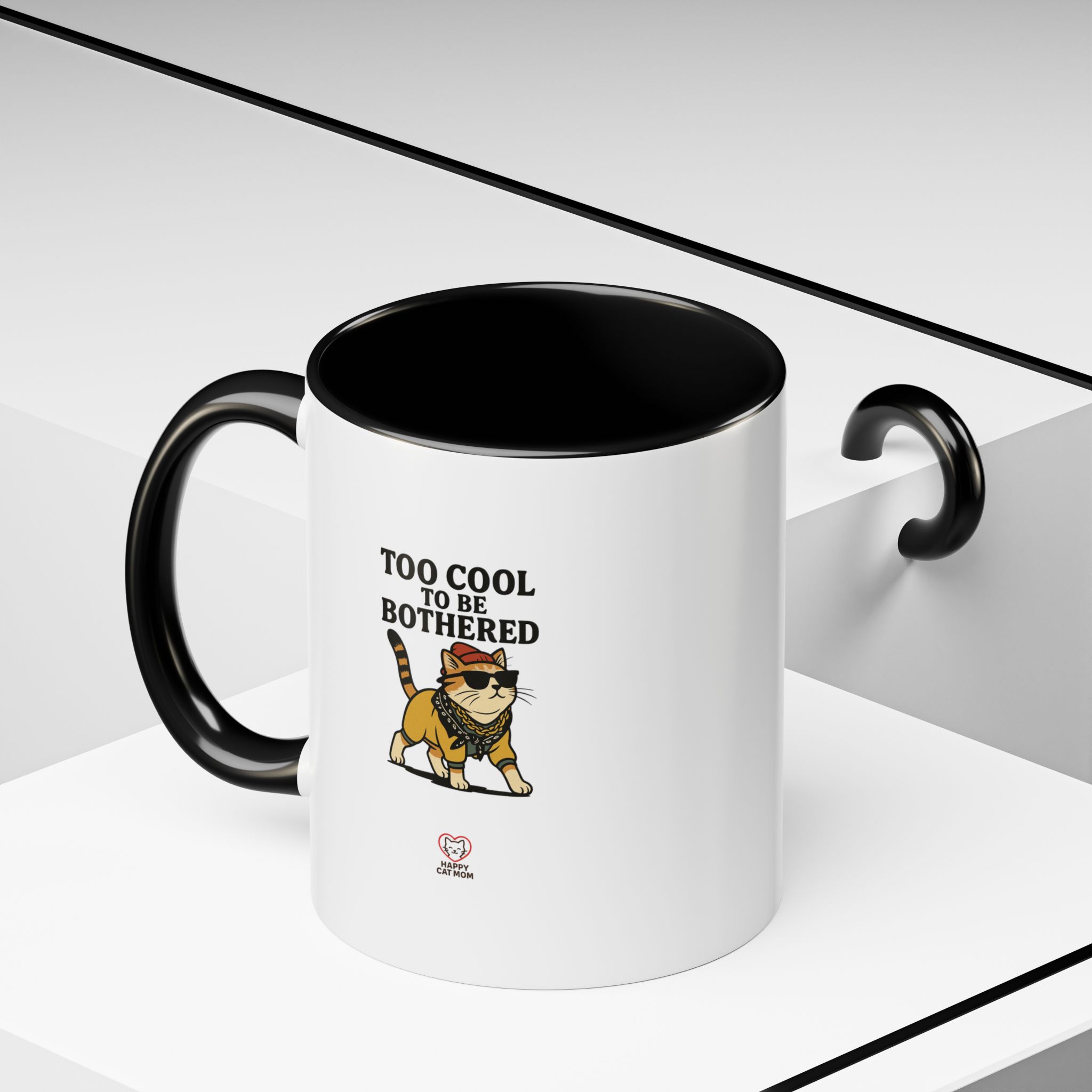 Too Cool To Be Bothered Coffee Mug - Image 2
