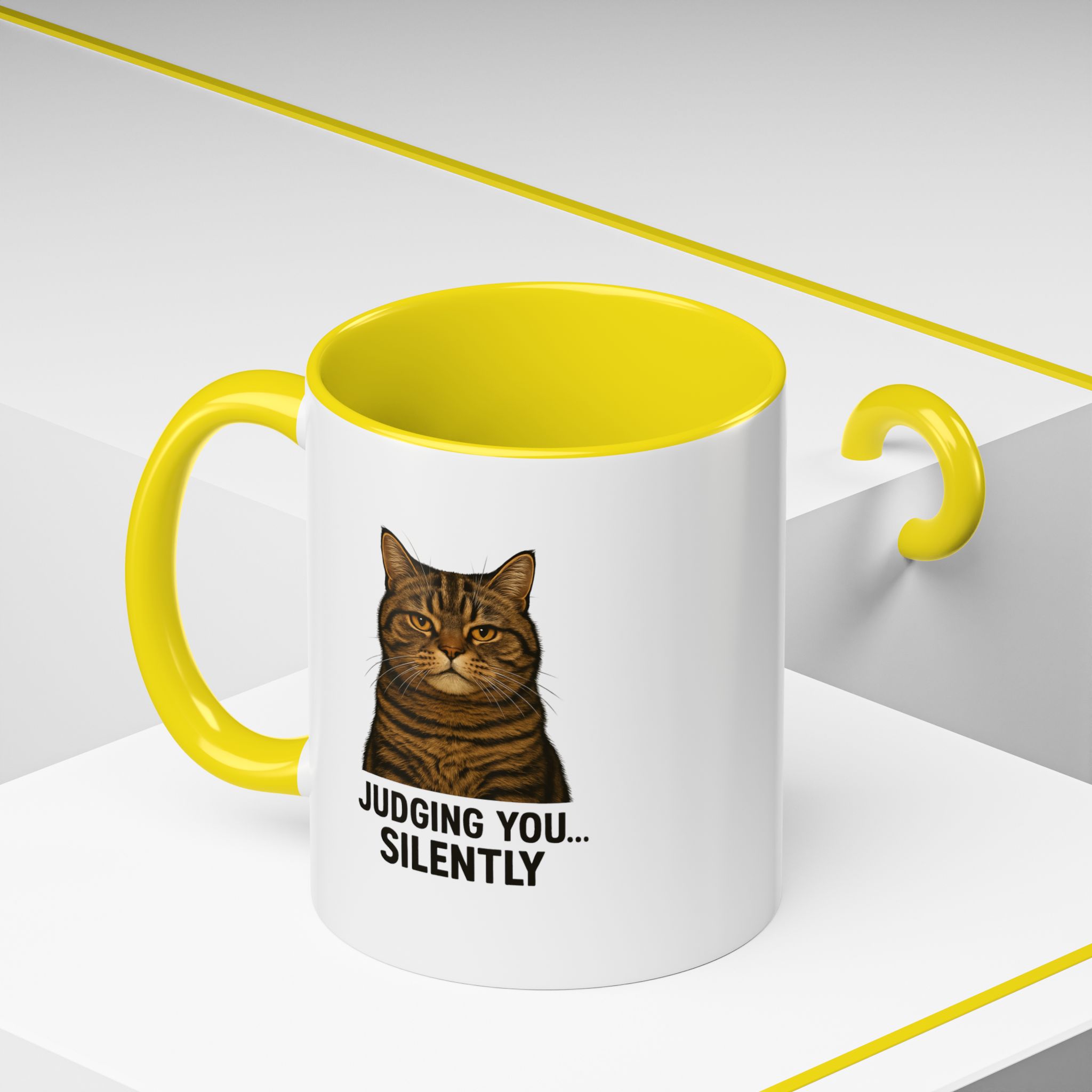 Judging You Silently Coffee Mug - Image 14