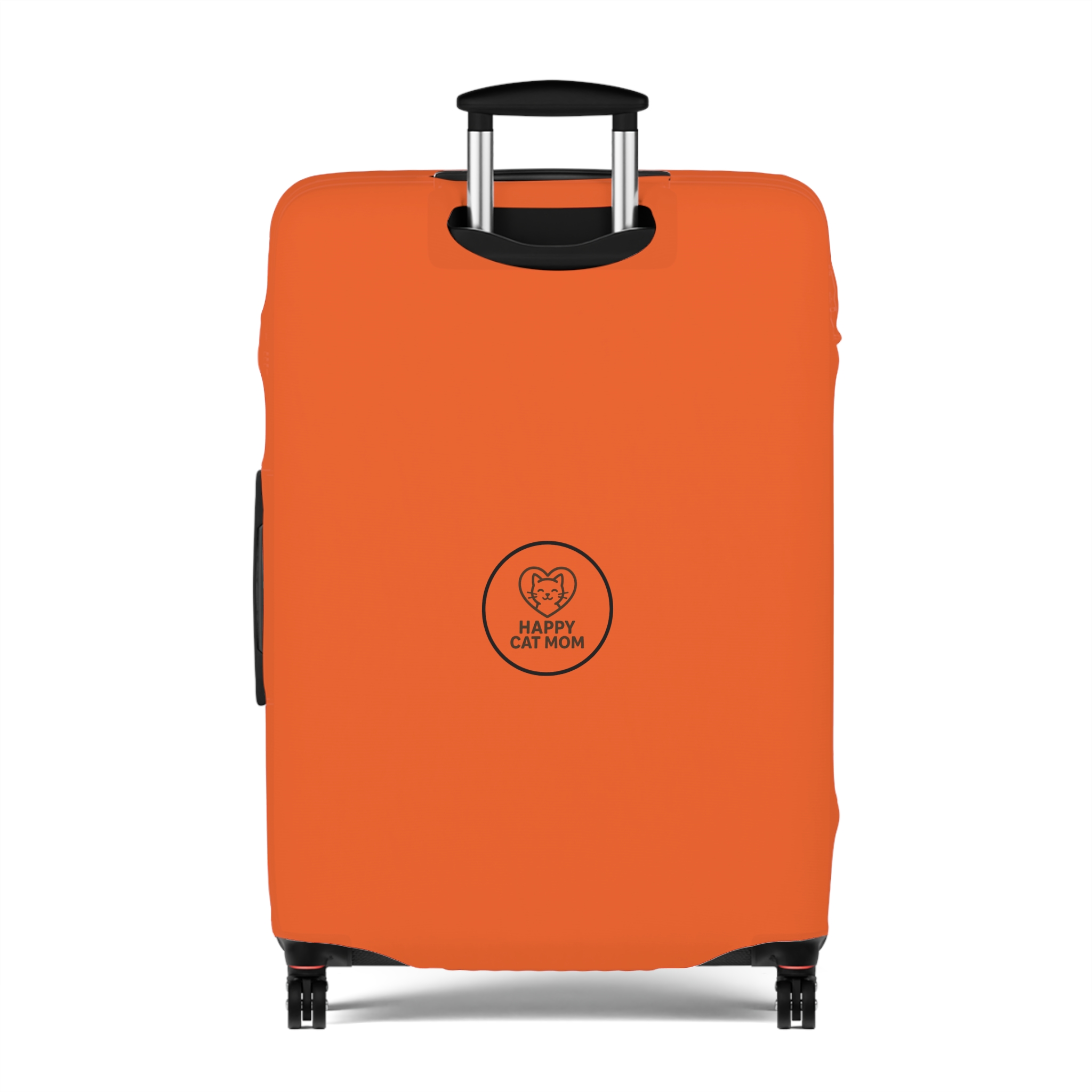 Retro Traffic Light Luggage Cover | Colorful Stripes Suitcase Sleeve - Image 10