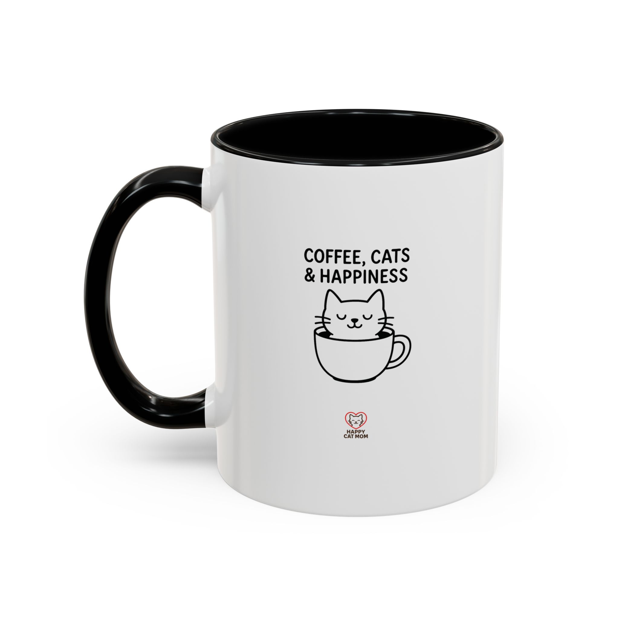 Cats Coffee Happiness Mug