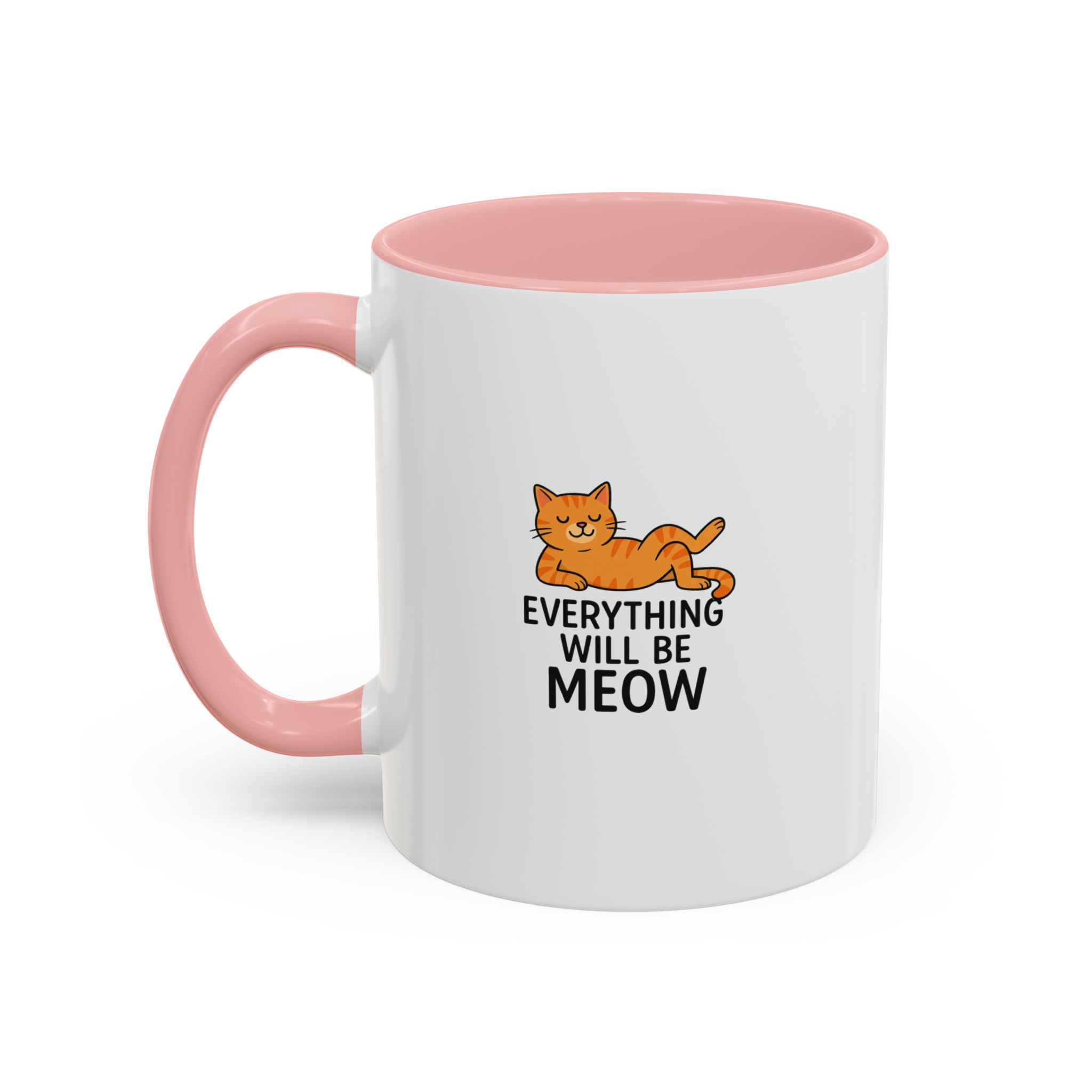Everything Will Be Meow Coffee Mug - Image 5