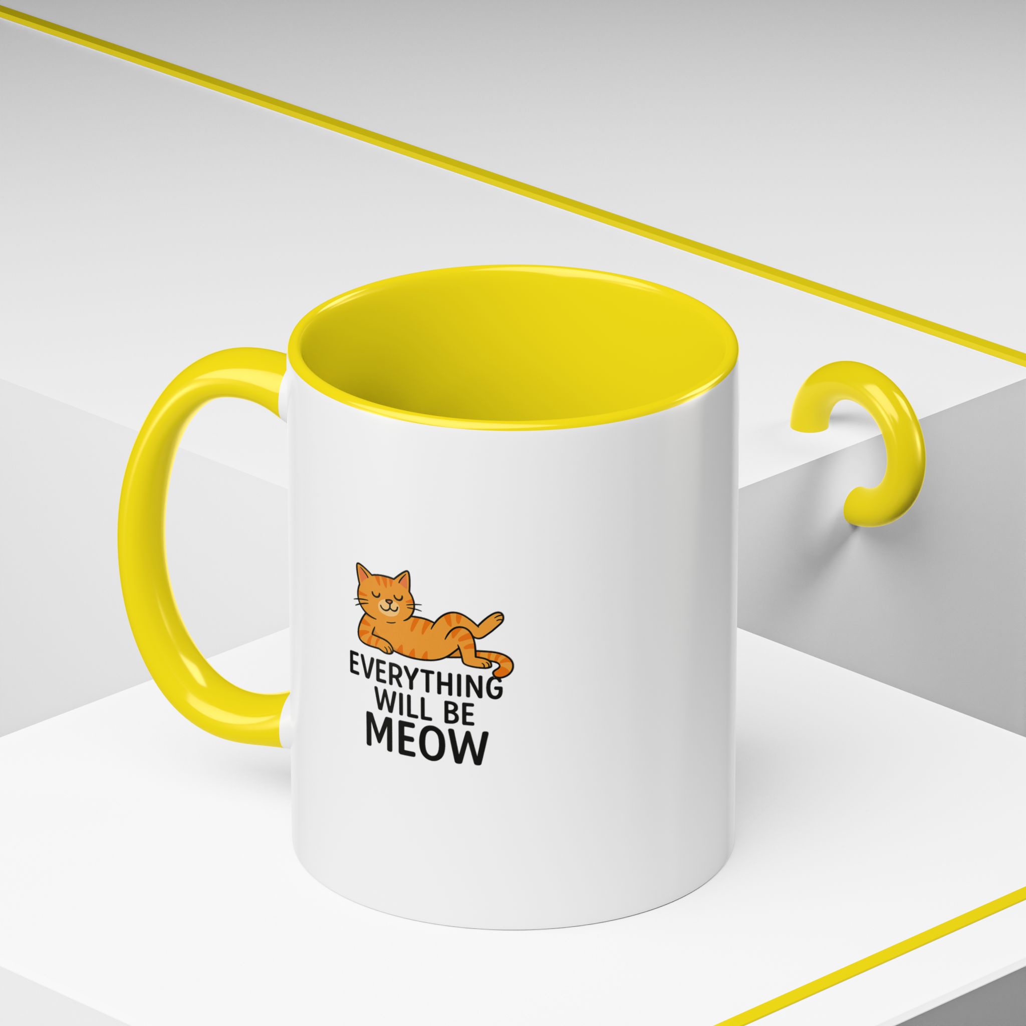 Everything Will Be Meow Coffee Mug - Image 14