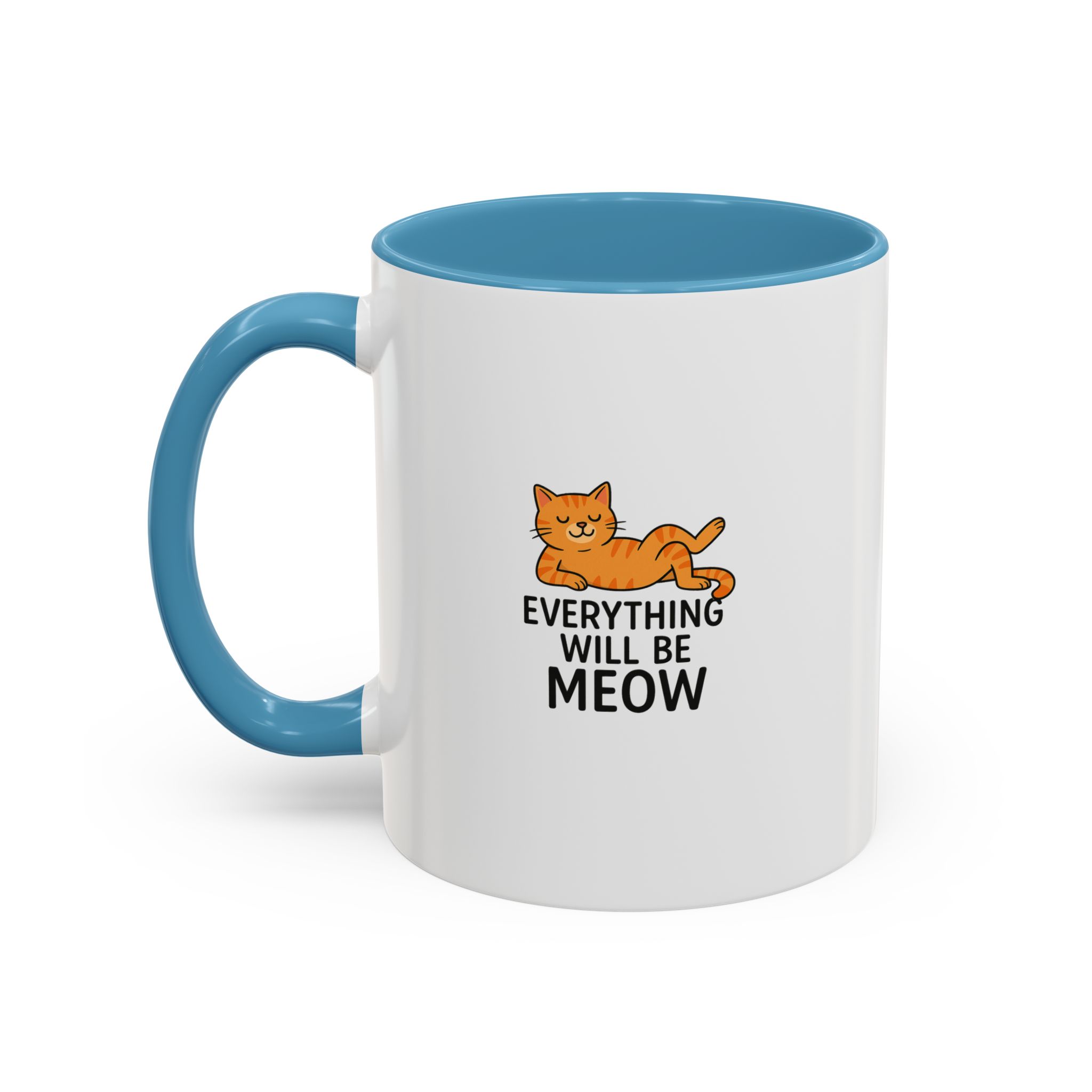Everything Will Be Meow Coffee Mug - Image 9