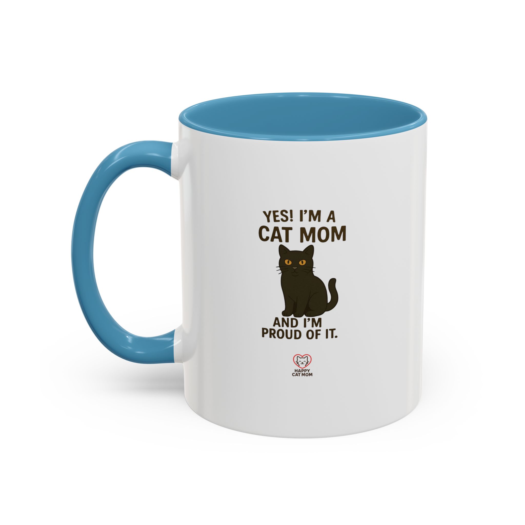 Yes I'm a Cat Mom Coffee Mug - Image 9