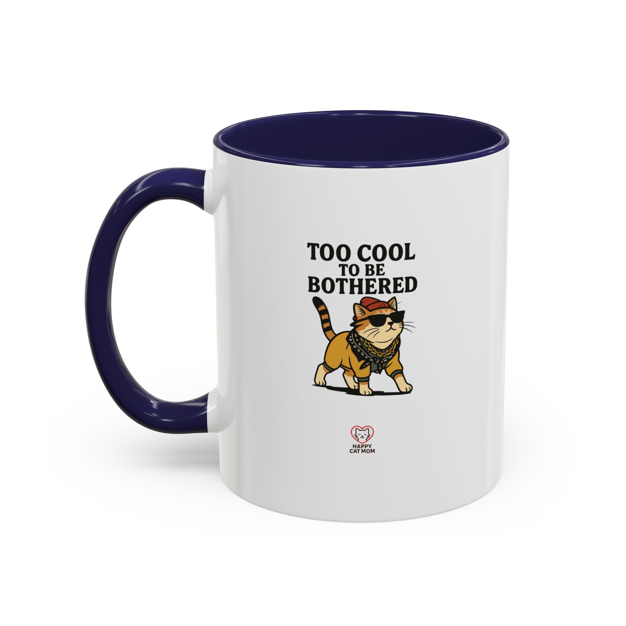 Too Cool To Be Bothered Coffee Mug - Image 3