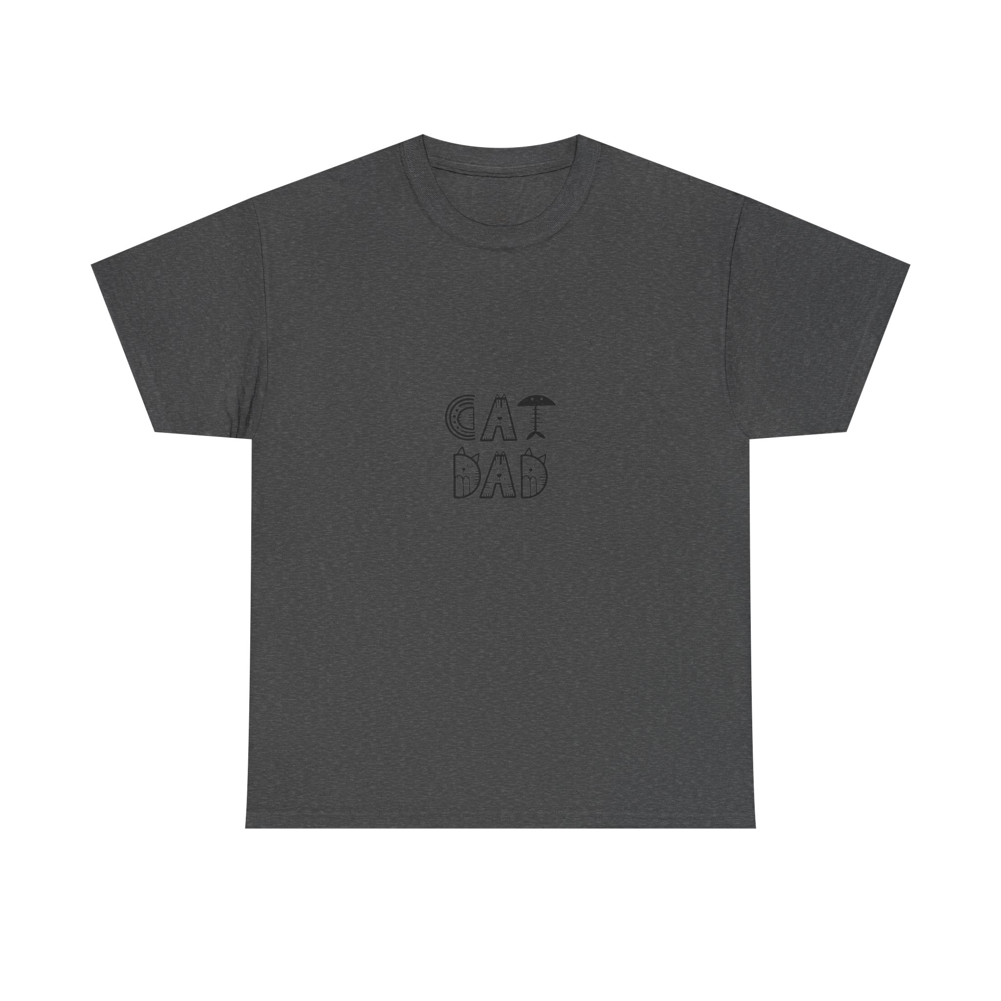 Cat Dad T-Shirt | Hand-Drawn Lettering, Minimal Pet Lover Tee - Image 21