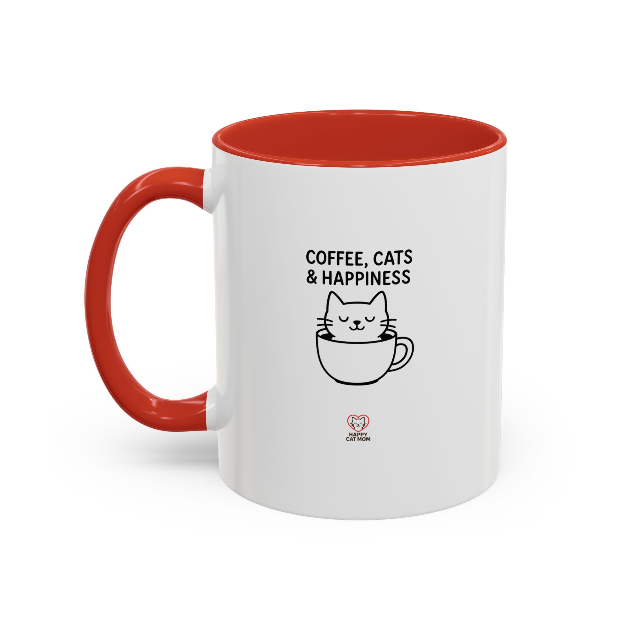 Cats Coffee Happiness Mug - Image 7