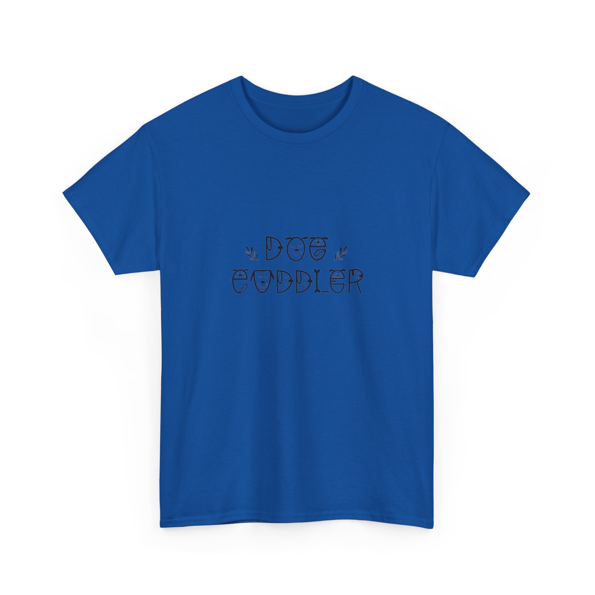 Dog Cuddler Tee | Paw Print Script, Cute Pet Lover Shirt - Image 27