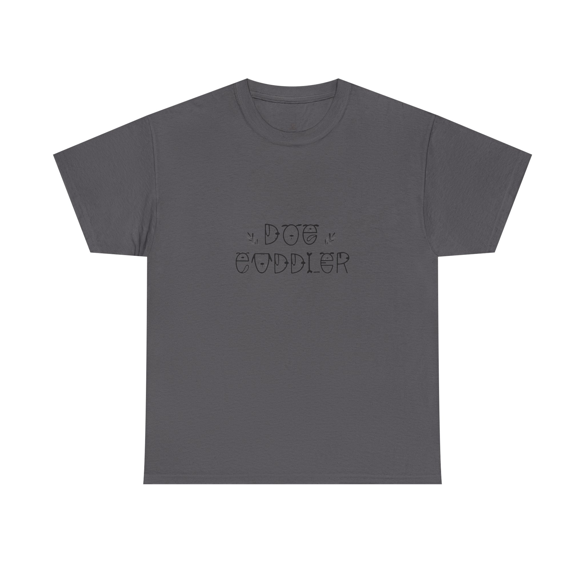 Dog Cuddler Tee | Paw Print Script, Cute Pet Lover Shirt - Image 21