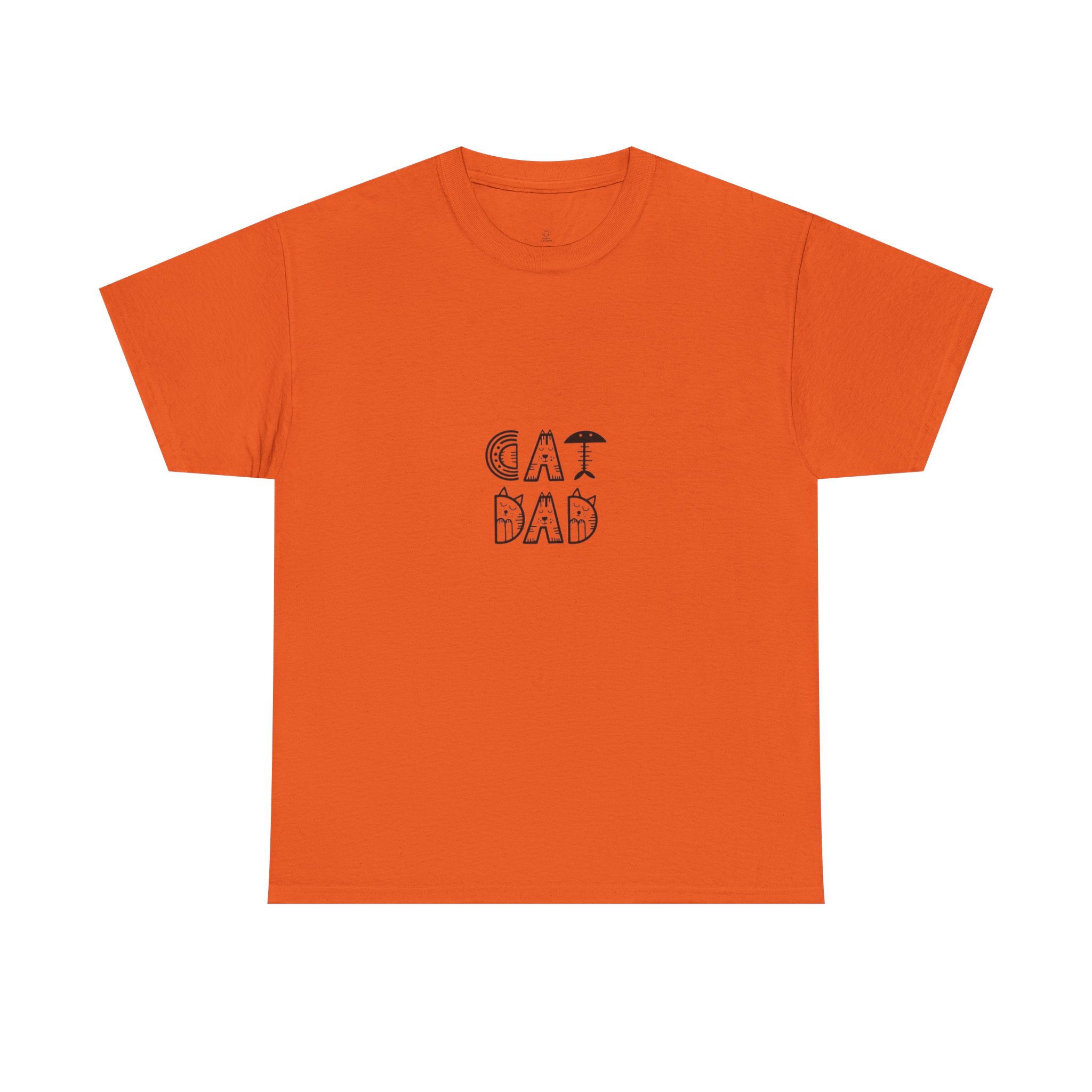 Cat Dad T-Shirt | Hand-Drawn Lettering, Minimal Pet Lover Tee - Image 13