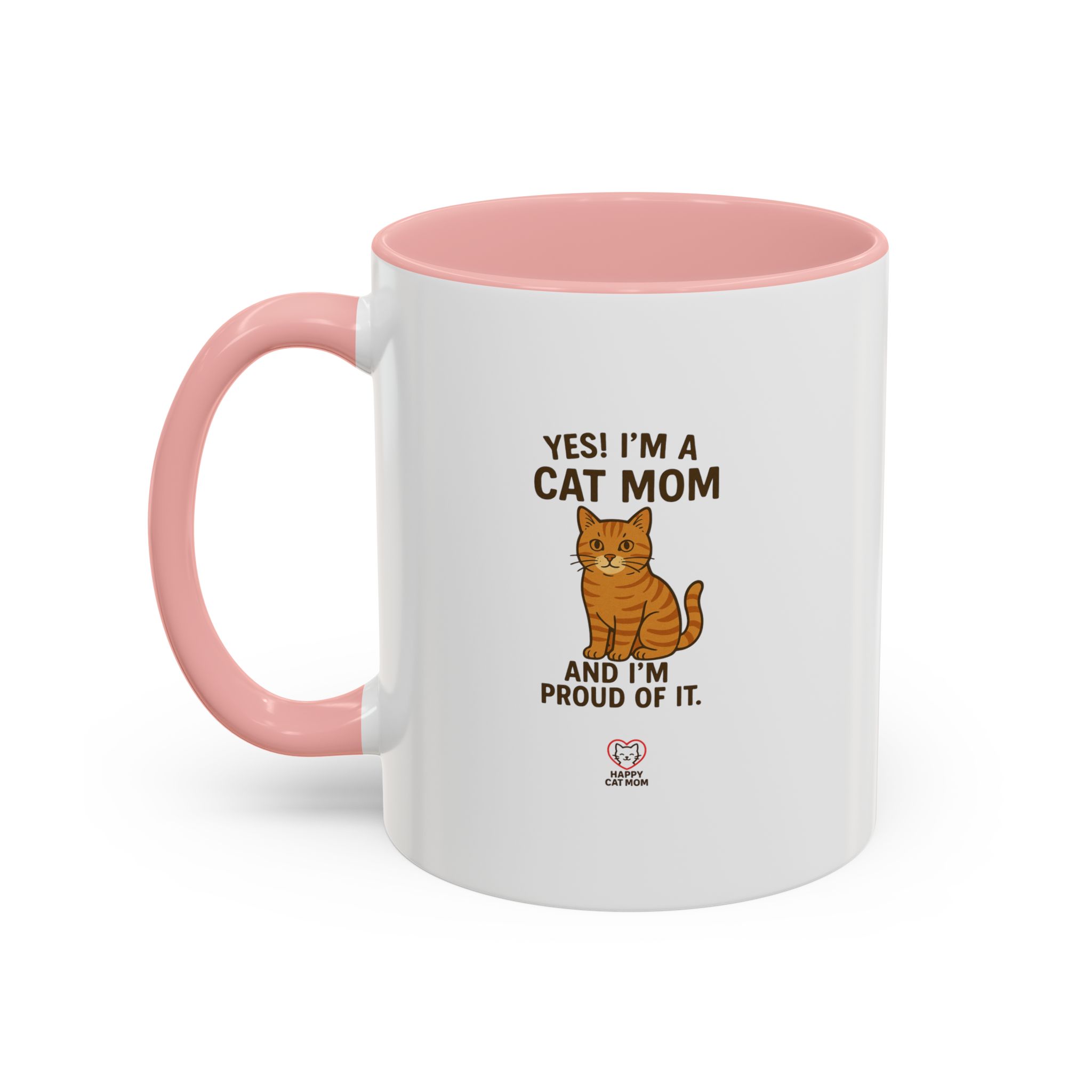 Yes I'm a Cat Mom Cat Mom Coffee Mug - Image 5