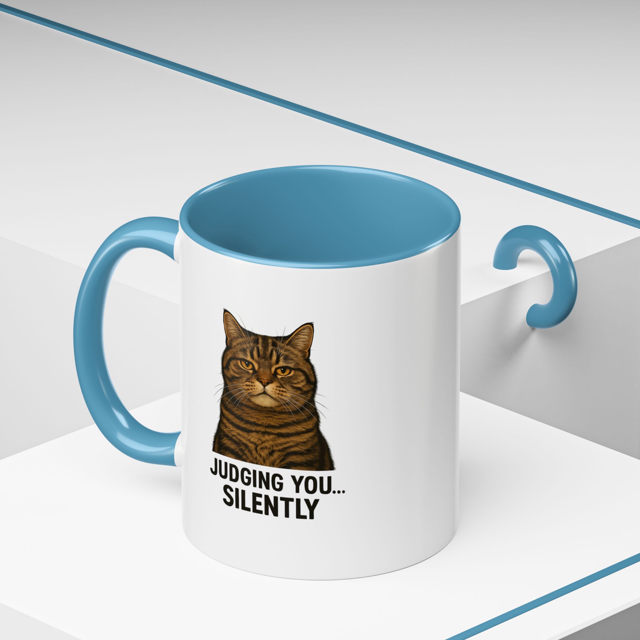 Judging You Silently Coffee Mug - Image 10