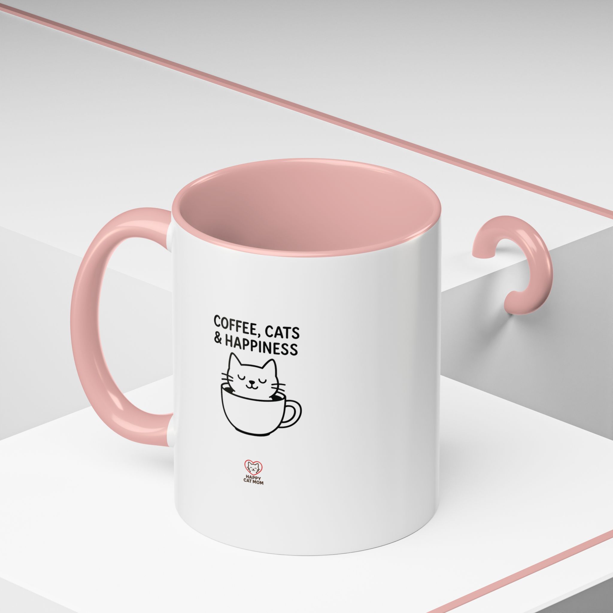 Cats Coffee Happiness Mug - Image 6