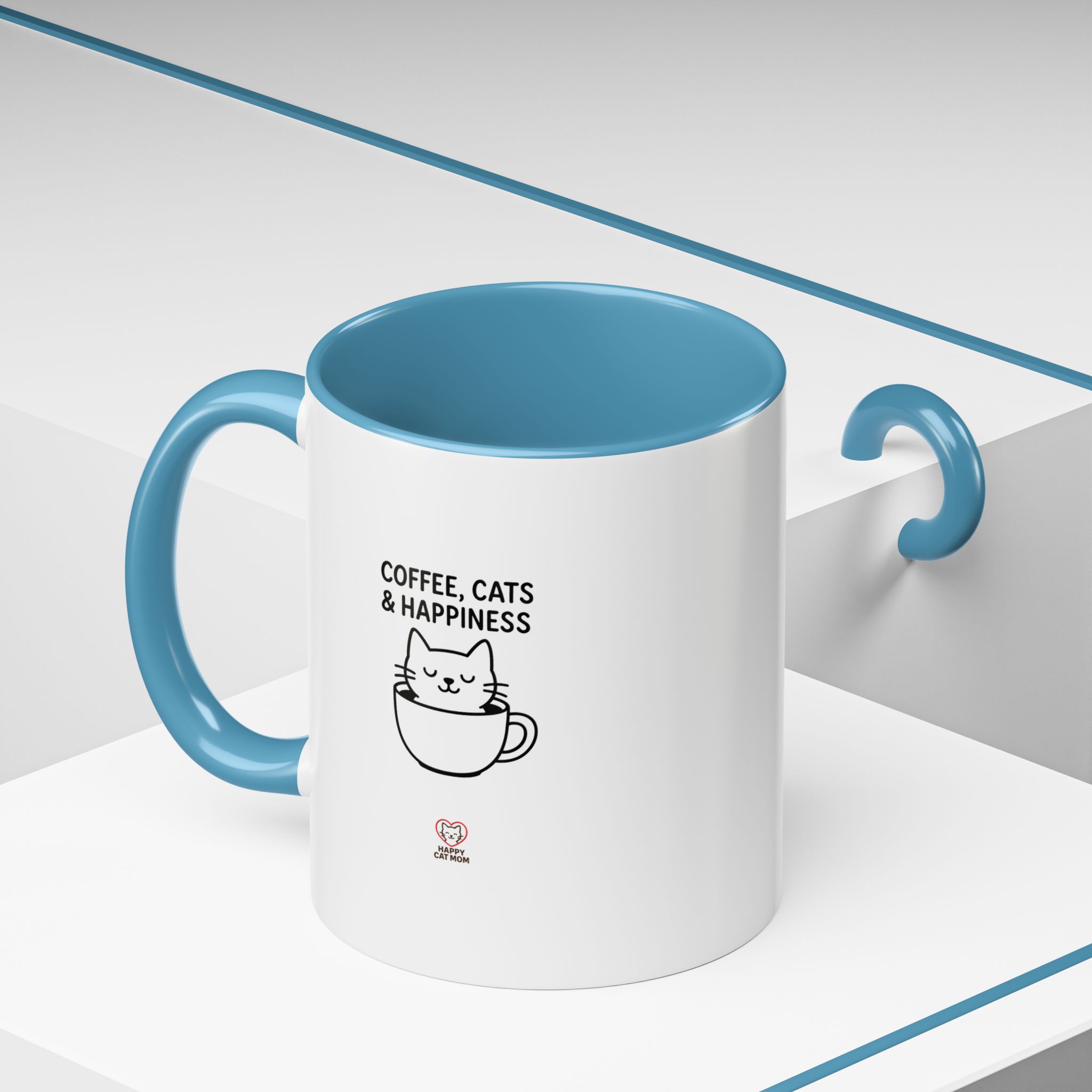 Cats Coffee Happiness Mug - Image 10
