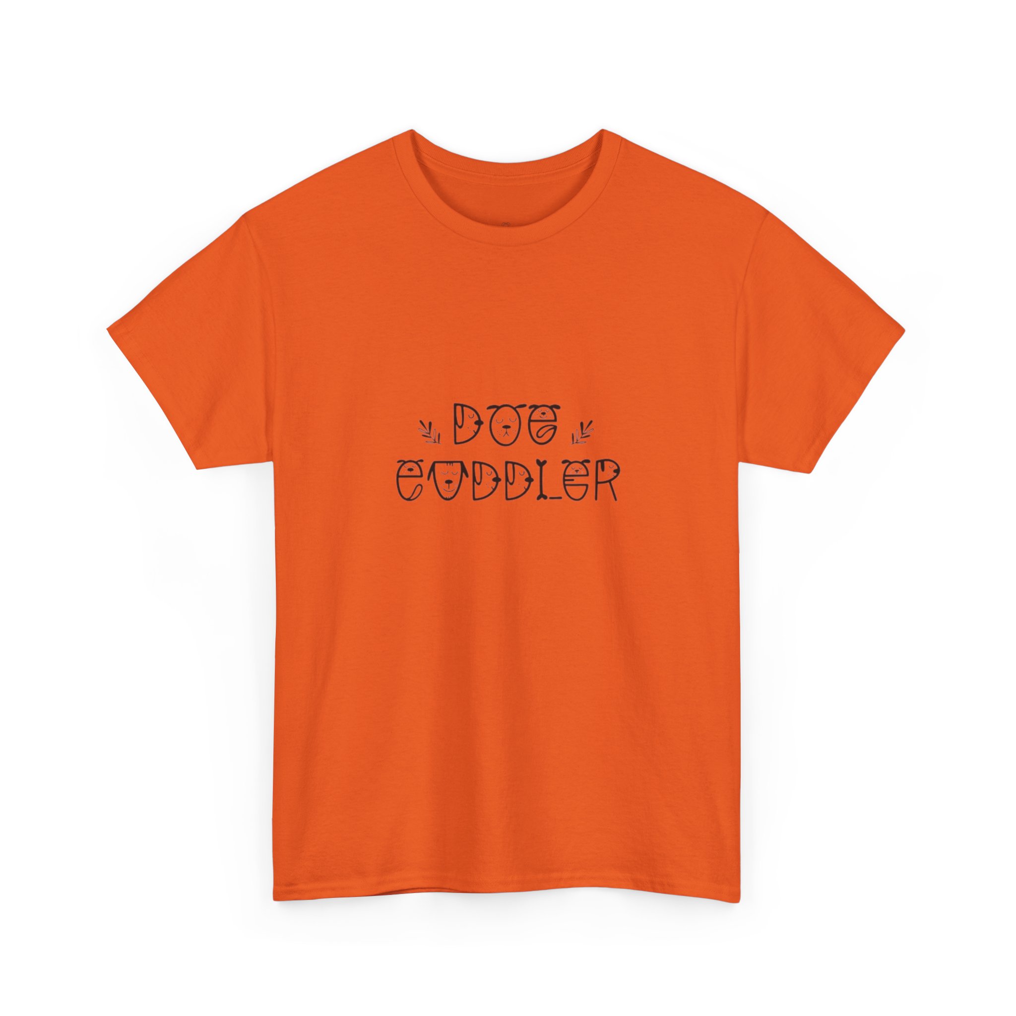 Dog Cuddler Tee | Paw Print Script, Cute Pet Lover Shirt - Image 15